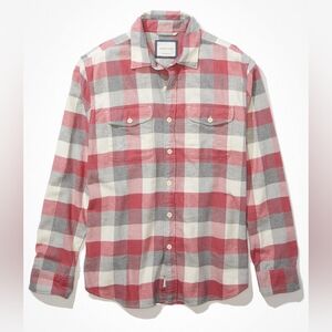 AE Super Soft Flannel Shirt size small